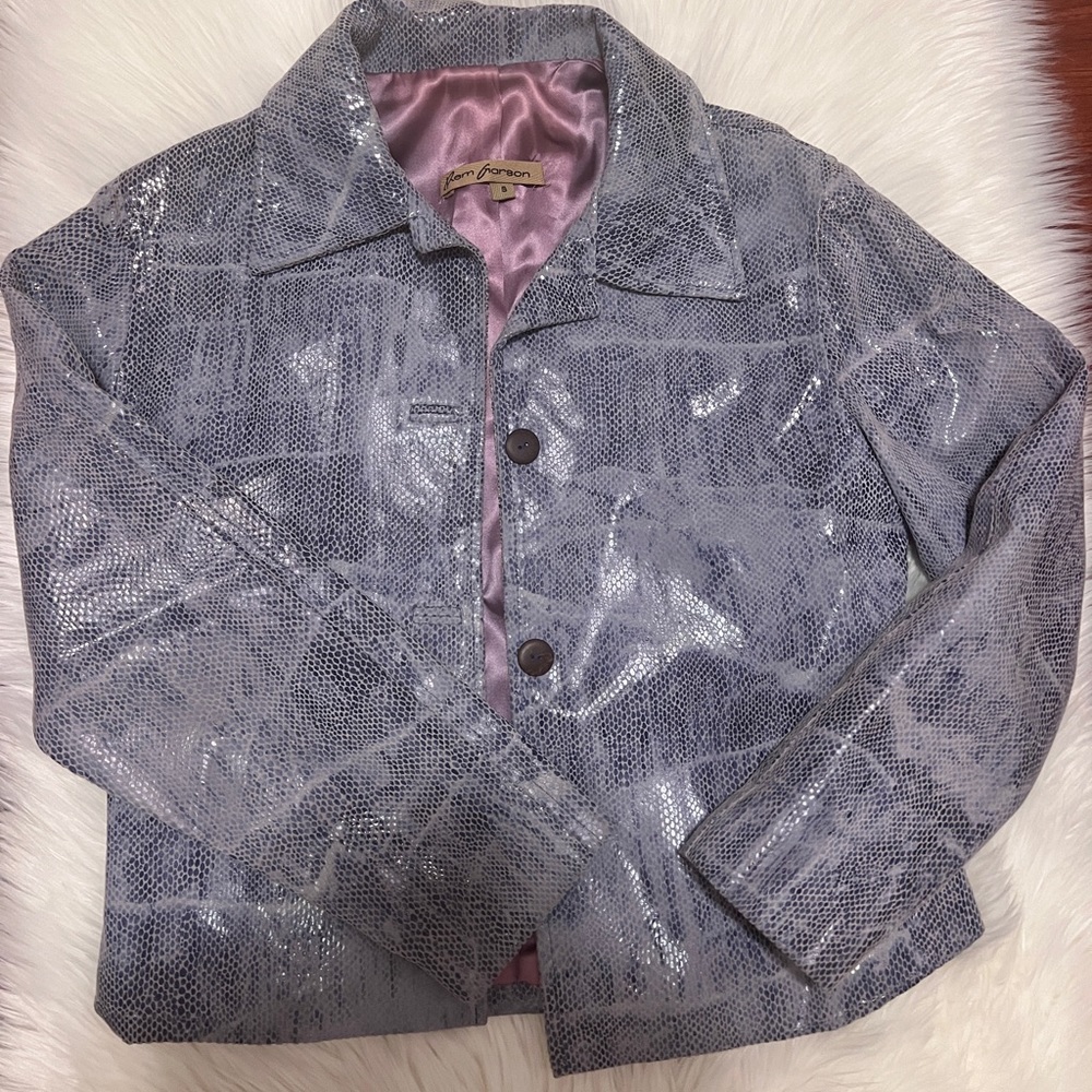 Rem garson jaket, S size  real Leather